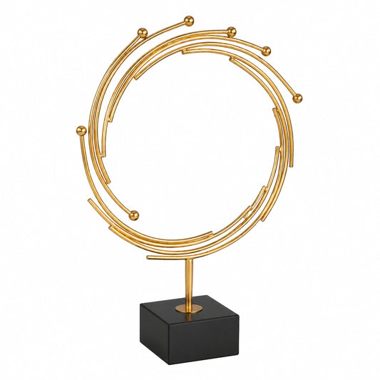 Nordische Metall-Dekoration für Wohnzimmer, modern und minimalistisch