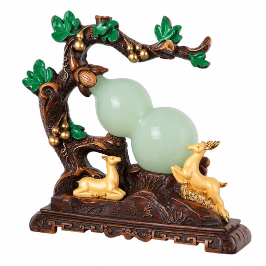 Buddha-Statuen Dekoration für Wohnzimmer, Veranda und Einweihungsfeiern, Sammlerstück (Groß)